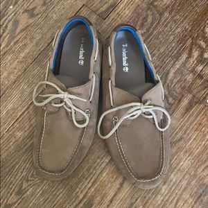 Timberland leather boat shoes